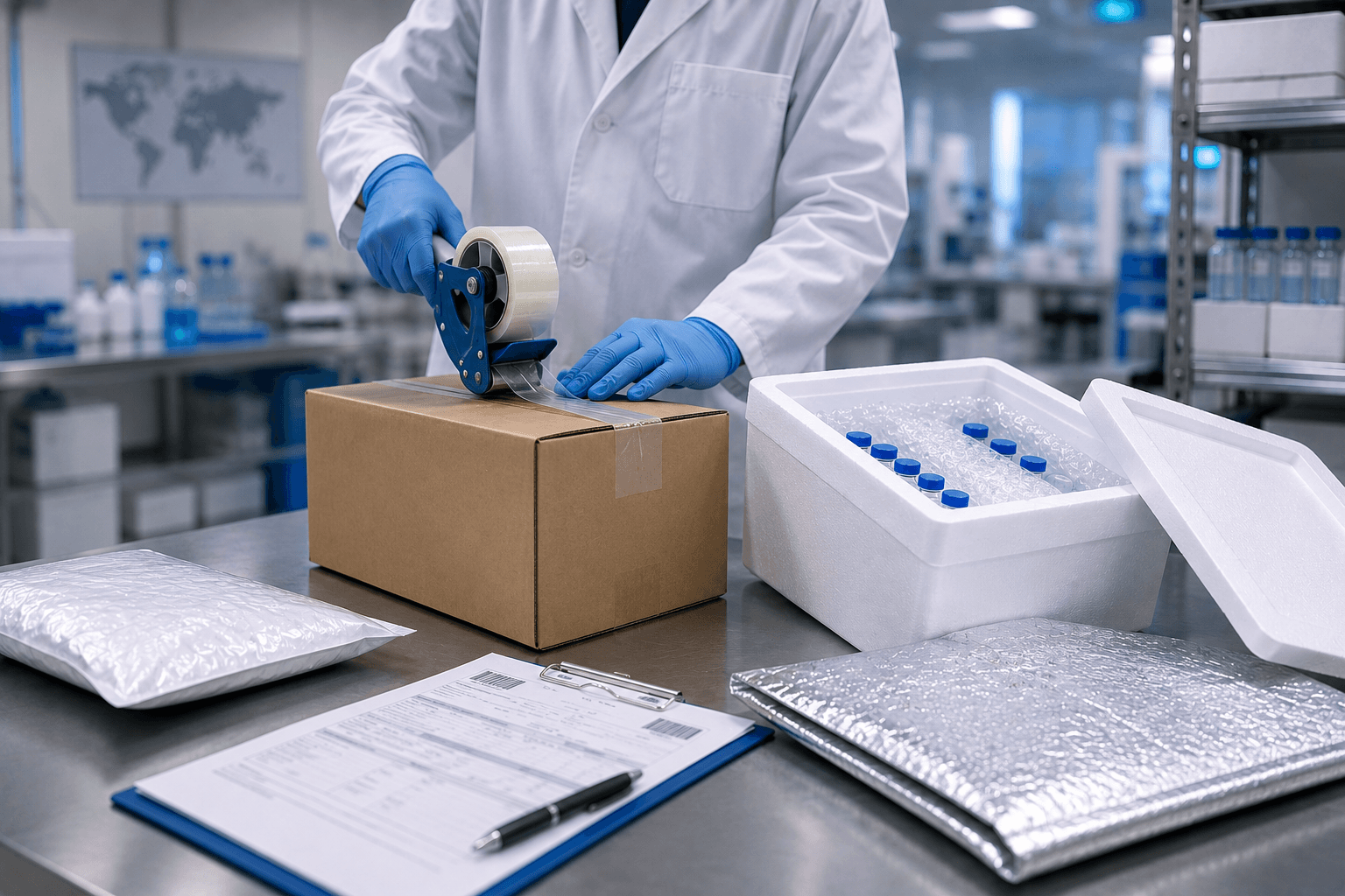Worldwide Shipping and Secure Delivery